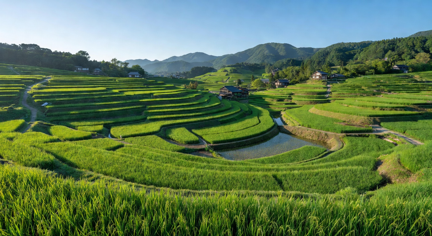 Rice fields